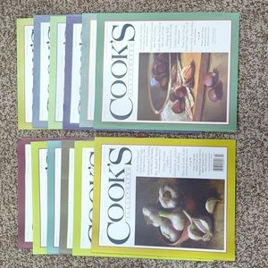 Cook's Illustrated magazine bundle 12 issues 2016, 2015, 2013 recipes